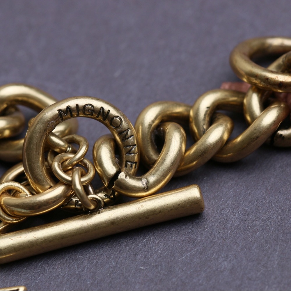 Mignonne Gavigan Odyssey Necklace Blue Gold - Picture 9 of 10